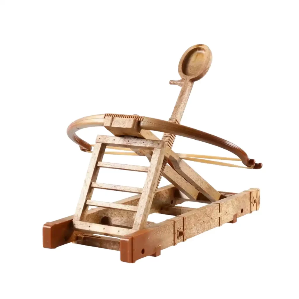 Catapulte médiévale, Adaptée aux Playmobil