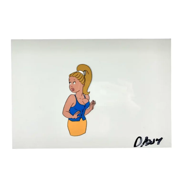 Dany : Cello original réalisé pour un dessin animé : Signé