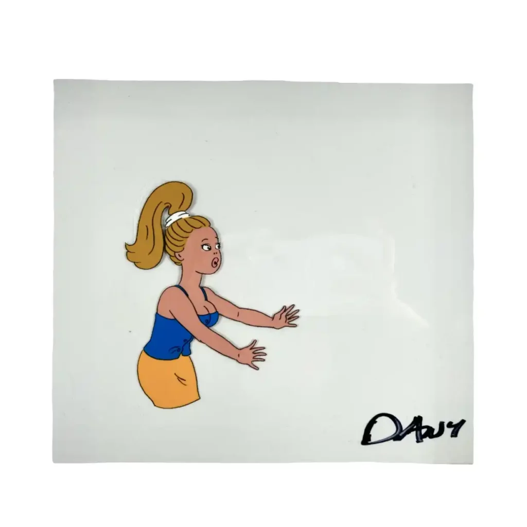 Dany : Cello original réalisé pour un dessin animé : Signé
