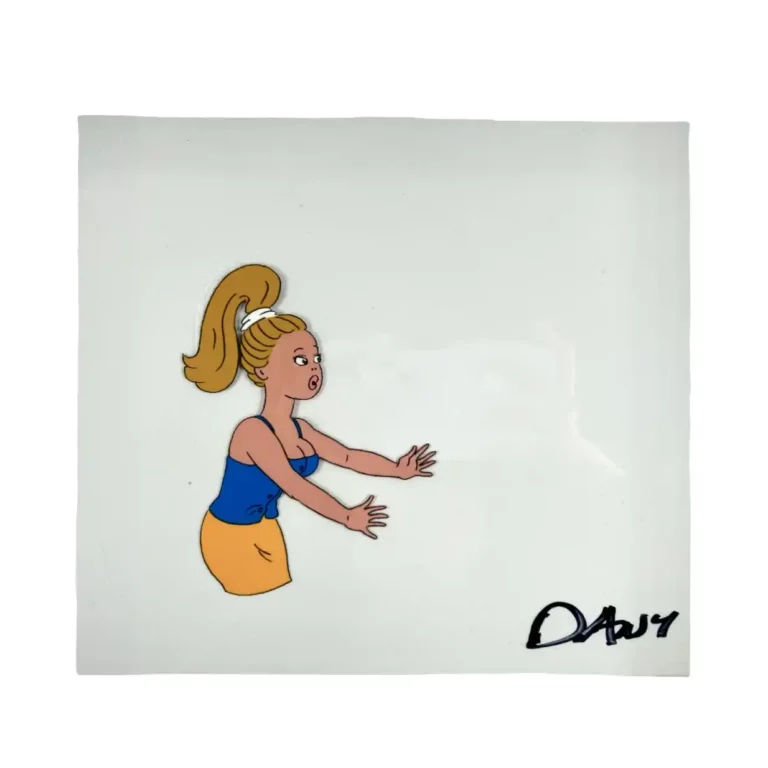 Dany : Cello original réalisé pour un dessin animé : Signé