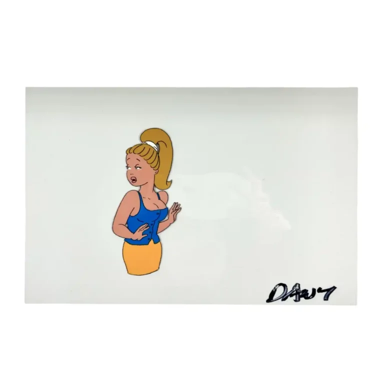 Dany : Cello original réalisé pour un dessin animé : Signé