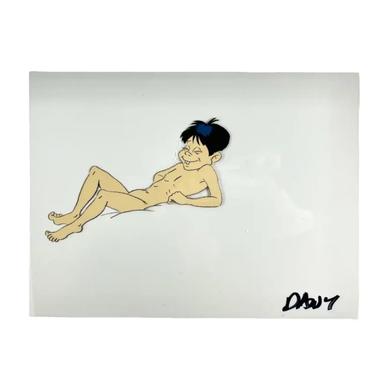 Dany : Cello original réalisé pour un dessin animé : Signé