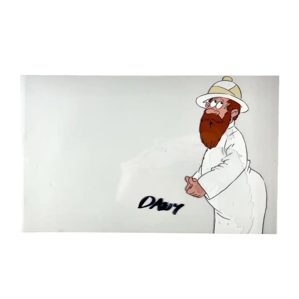Dany : Cello original réalisé pour un dessin animé : Signé