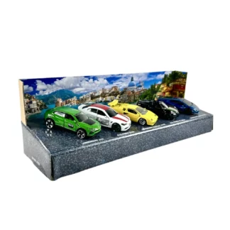 Dream Cars Italy Giftpack : Majorette Coffret 5 Véhicules: Voitures Miniatures 1/64