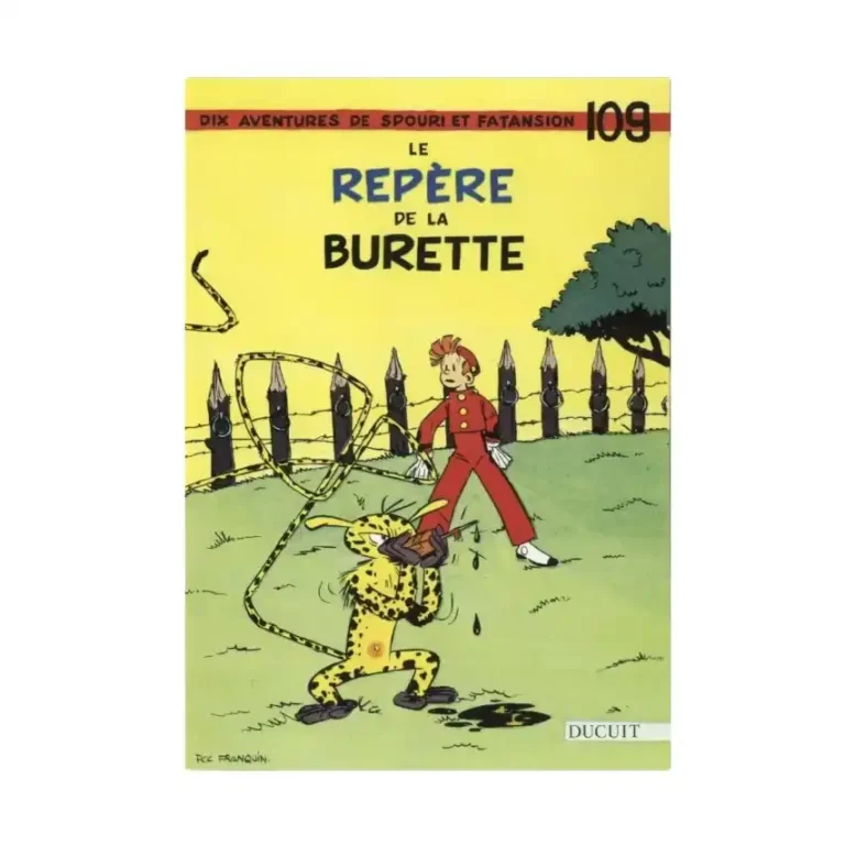 Floc’h, Carte postale, Hommage à Franquin, Les introuvables n° 1