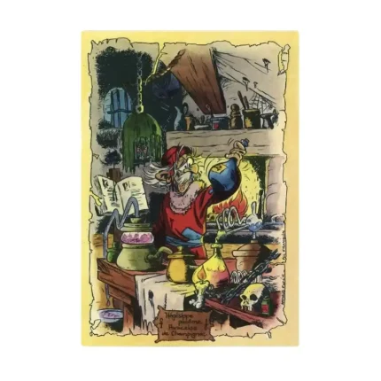 Floc’h, Les Grands Ancêtres, Carte Postale, Hommage à Franquin