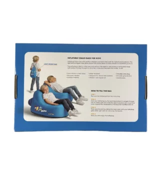 Les Schtroumpfs : Fauteuil gonflable bleu Schtroumpf