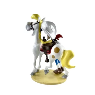 Lucky Luke - Figurine métal Pixi : Lucky Luke et Jolly Jumper riant