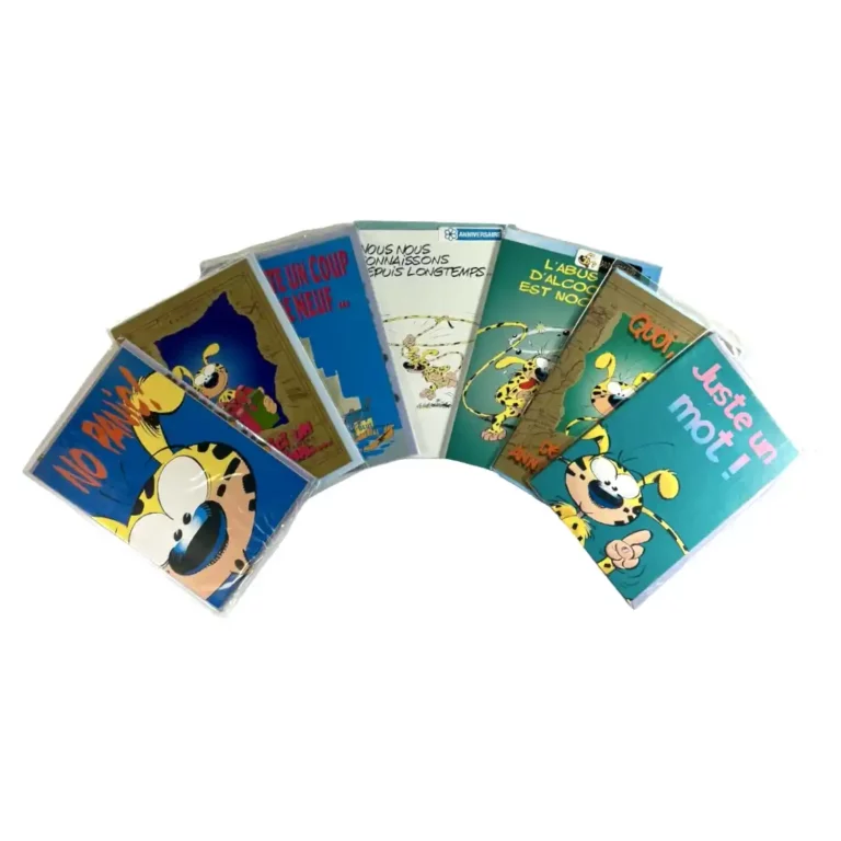 Marsupilami Lot de 50 Cartes " Anniversaire "