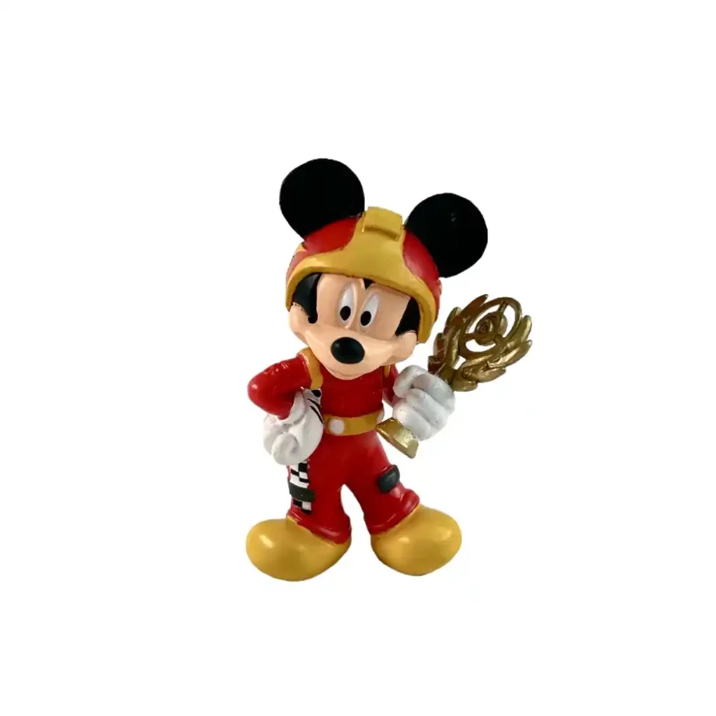 Mickey pilote automobile : Figurine en plastique : Disney