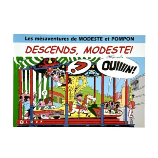 Modeste et Pompom : Bd à prix mini : Descends Modeste par Dino Attanasio