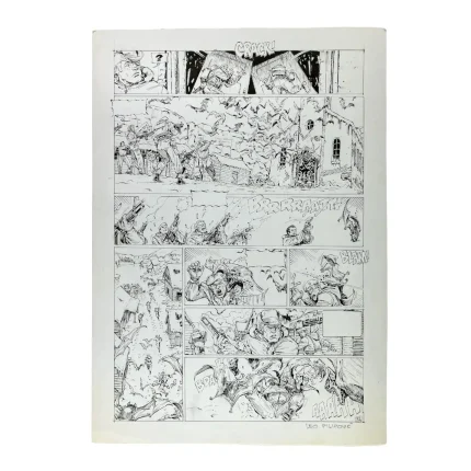 Planche originale de Léo Pilipovic (planche 32)