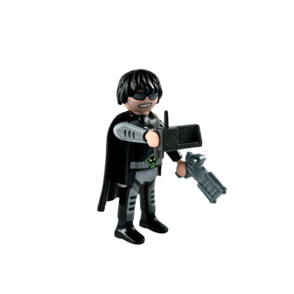 Playmobil : Set : BatPlay avec son costume de Batman sa cape et ses deux accessoires