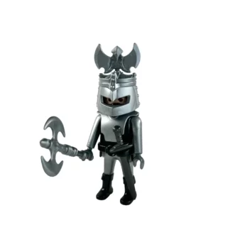Playmobil : Set : Chevalier Noir avec ses armes
