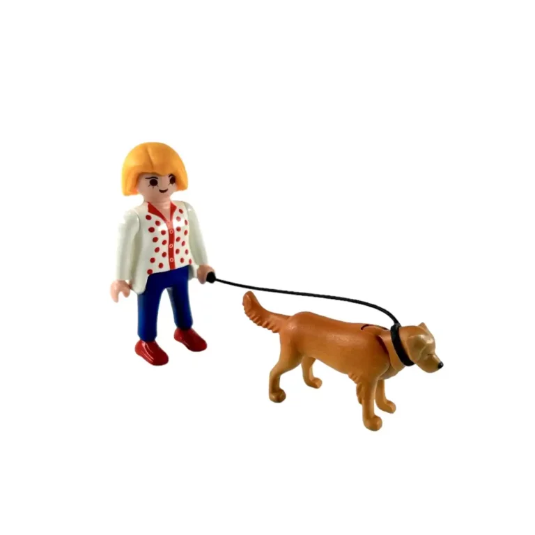 Playmobil : Set : Femme avec son chien