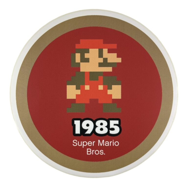 Super Mario Nintendo : 25TH Anniversary : Autocollant 1985
