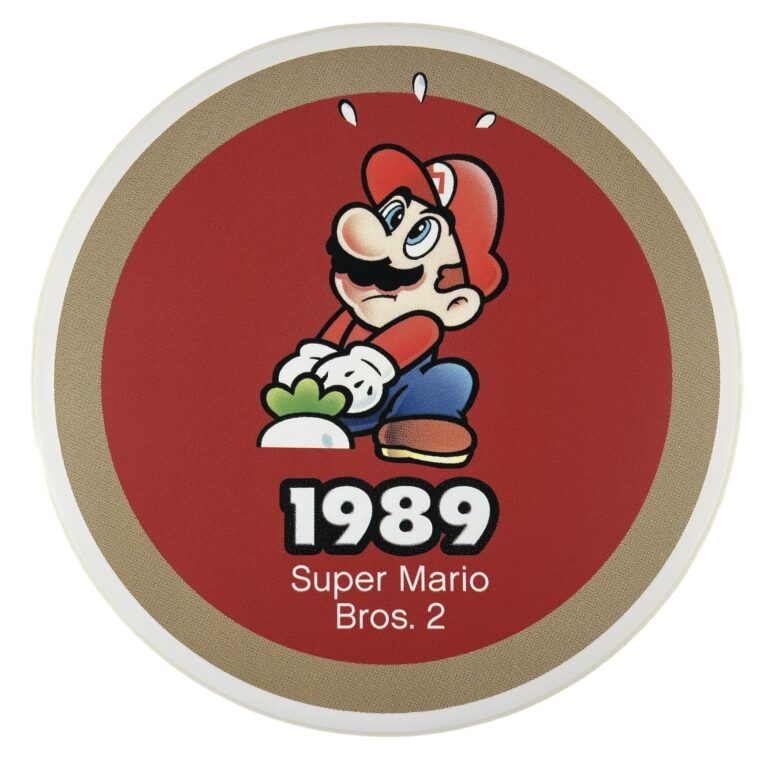 Super Mario Nintendo : 25TH Anniversary : Autocollant 1989