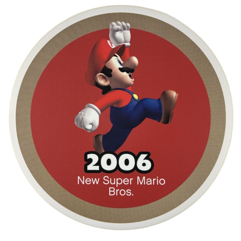 Super Mario Nintendo : 25TH Anniversary : Autocollant 2006