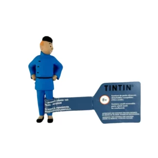 Tintin-en-costume-chinois-petite-figurine-plastique-a
