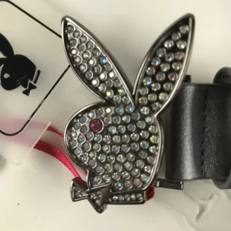 ceinture Playboy argentée taille M