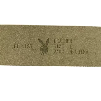 Ceinture cuir taille L - Playboy