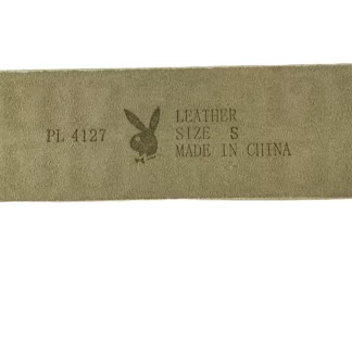 Ceinture cuir Playboy taille S