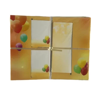 papier à lettre avec enveloppes motifs chatons et ballons