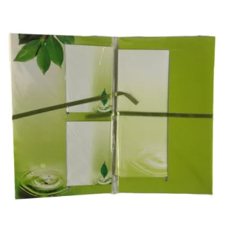 papier à lettre avec enveloppes motifs forêt