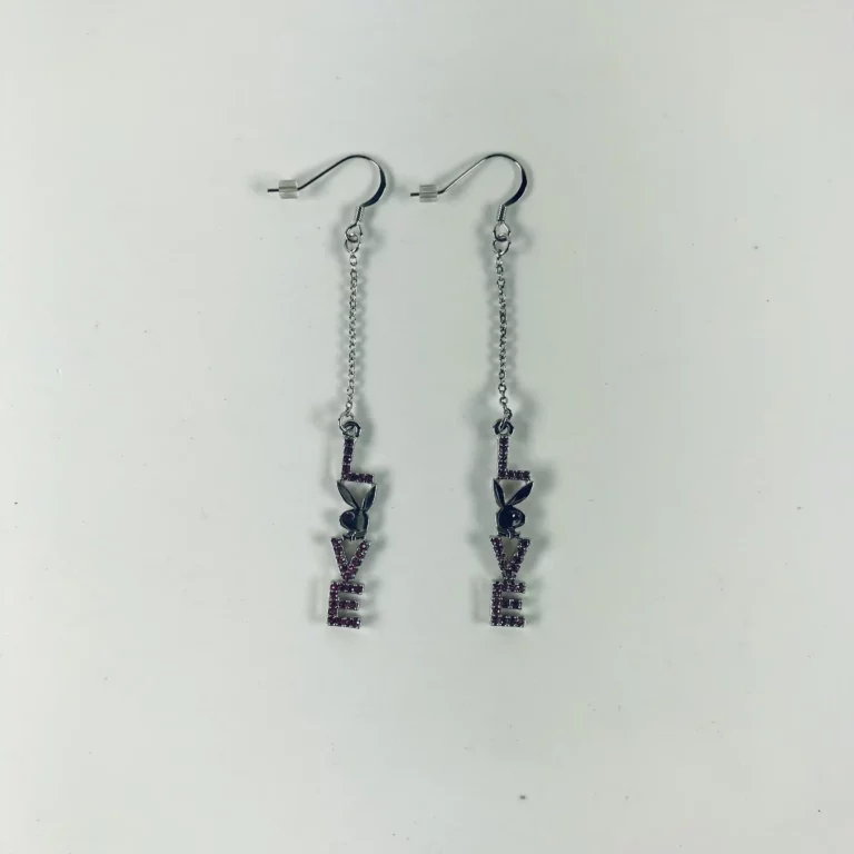playboy boucles d'oreilles LOVE