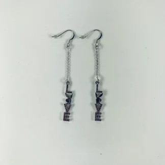 playboy boucles d'oreilles LOVE