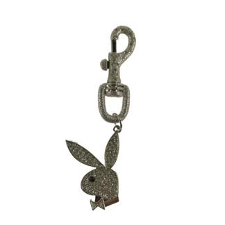 playboy bijou porte clés strass