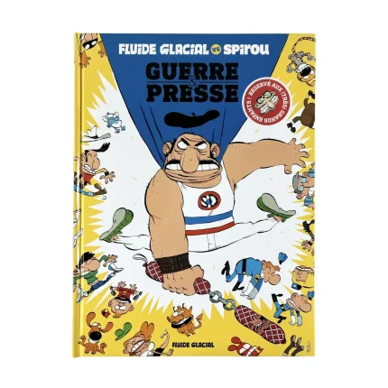 Fluide Glacial vs Spirou : Bd à prix Mini : EO Guerre & Presse