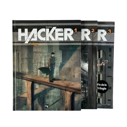 Hacker : Eremine : BD à prix mini : EO Tome 1 + 2 + 3 Piège - In extremis - Le professeur
