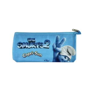 Les Schtroumpfs : Plumier rond publicitaire Capri-Sun