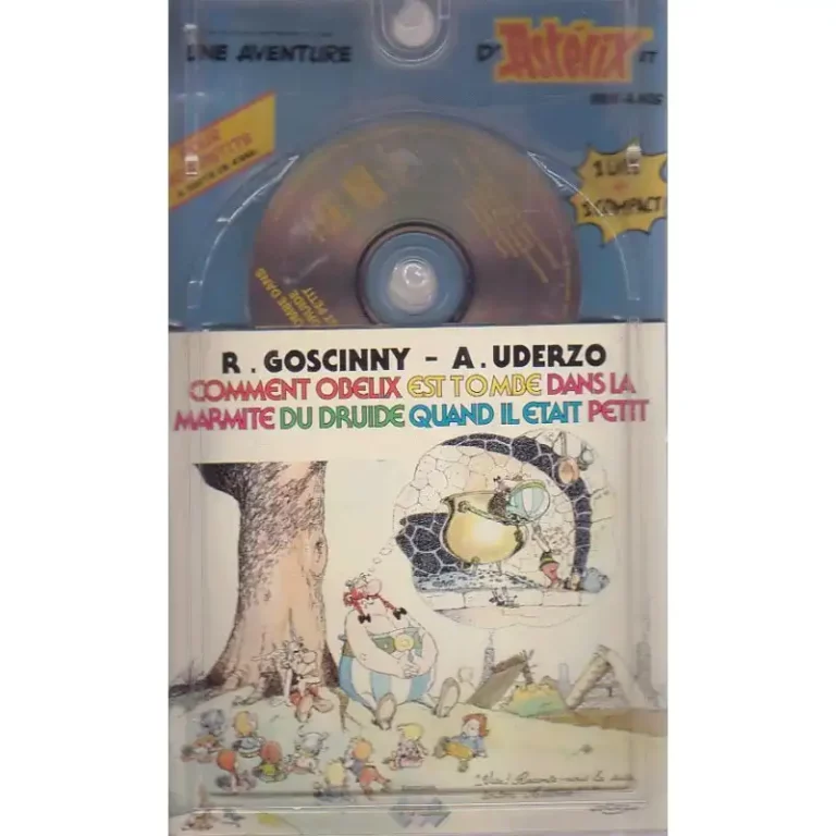 Astérix et Obélix : 1 Livre + 1 CD : Comment Obélix est tombé dans la marmite du Druide