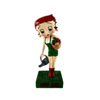 Betty Boop : Statuette résine : Betty Boop jardine