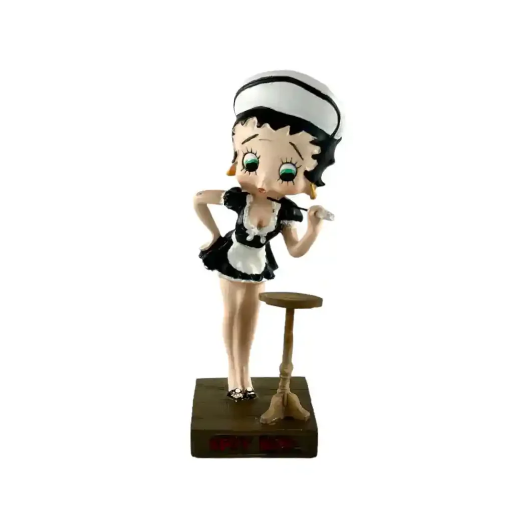 Betty Boop : Statuette résine : Betty Boop soubrette