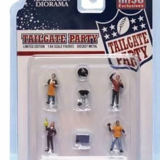 Américan Diorama : Figurines 1/64 : Tailgate Party (Edition Limitée Par Mijo Exclusives)