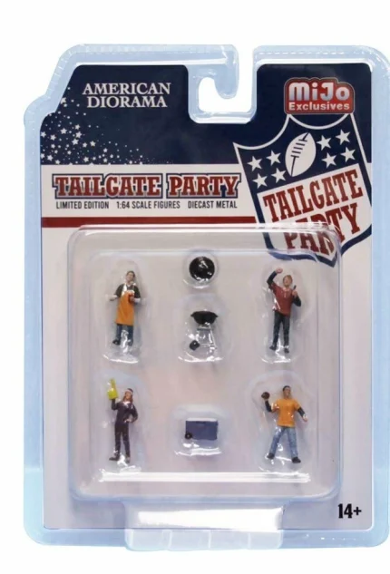 Américan Diorama : Figurines 1/64 : Tailgate Party (Edition Limitée Par Mijo Exclusives)