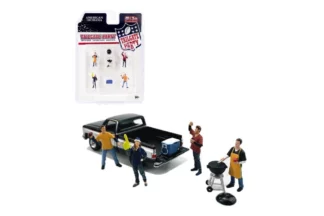 Américan Diorama : Figurines 1/64 : Tailgate Party (Edition Limitée Par Mijo Exclusives)-détail