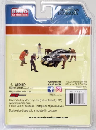 Américan Diorama : Figurines 1/64 : Race day 1 (Edition Limitée Par Mijo Exclusives)-verso