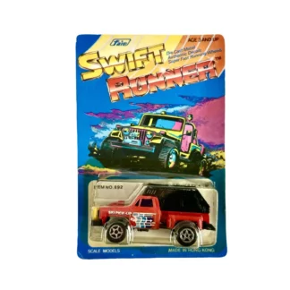 Off Road Super Pick-up Rouge : Swift Runner : Marque Faie (Hong-Kong) : Voiture miniature 3 Inchminiature 3 Inch