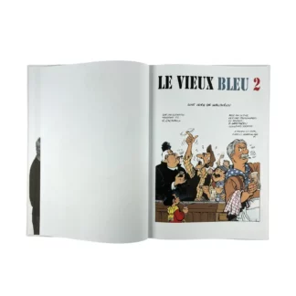 Le Vieux Bleu : Walthery : Tome2 avec Ex-libris signé et numéroté + Jaquette numérotéé (Noir Dessin Production)