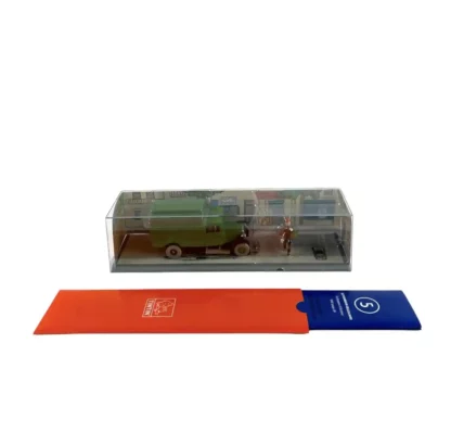 Tintin : Fourgon Cellulaire : Tintin Transport #5 : Voiture miniature 1/43