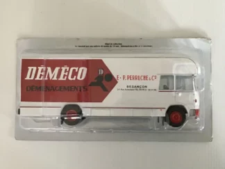 Camion Berliet GBK 75 Déménagements Déméco Besançon 1/43-emballage