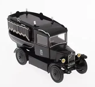 Camion Berliet VTB Fourgon mortuaire électrique 1924 - 1/43 Hachette IXO BER58