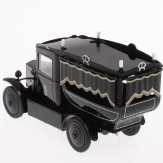 Camion Berliet VTB Fourgon mortuaire électrique 1924 - 1/43 Hachette IXO BER58-arrière
