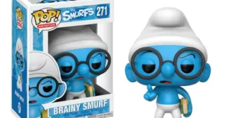 Les Schtroumpf Pop 271 Brainy Smurf-emballage