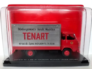Renault Saviem Sg 4 MB 59 60 Fourgon Alliage Léger Tenart 1968 1/43-emballage