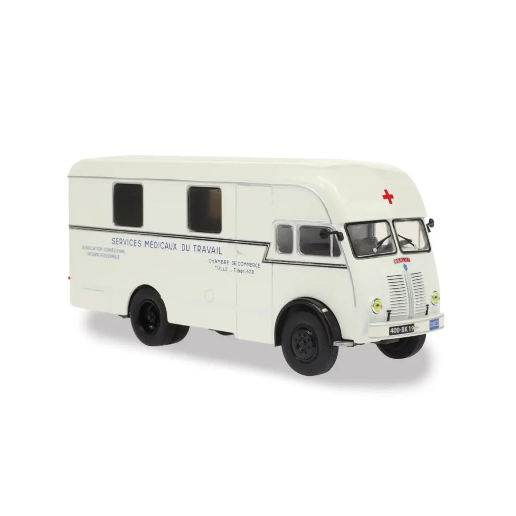 Berliet Fourgon profilé GLA 5R médecine du travail 1/43